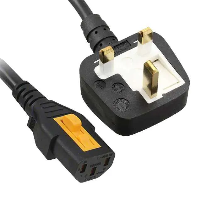 6051.2008 (UK CORDSET FUSE 10A 2.0M V-LOCK)