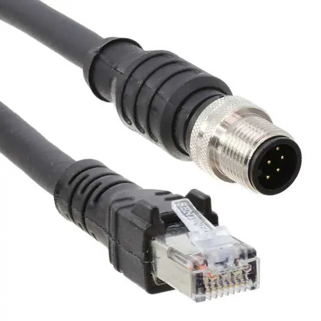 61-000163-03 (QX HOST CBL ETN M12 - RJ45 3M)