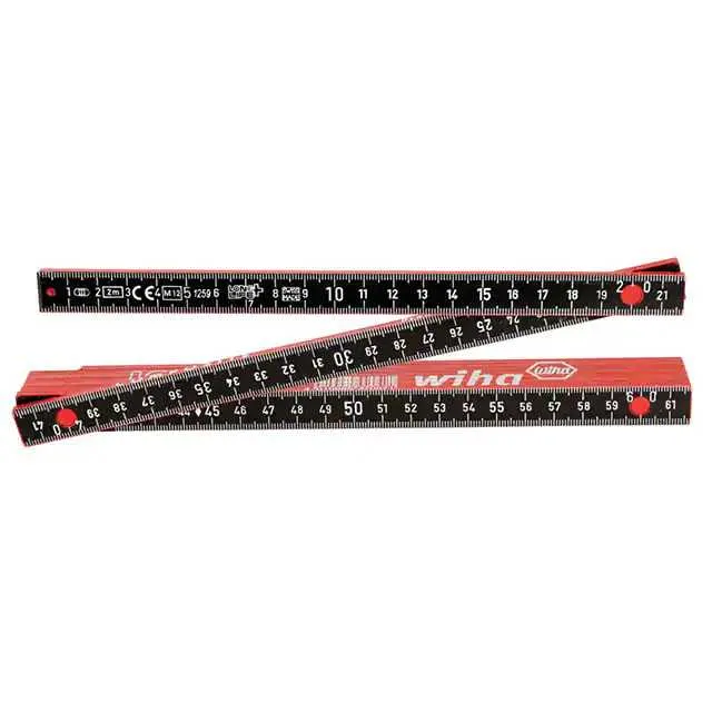 61606 (COMPOSITE FOLDING RULER METRIC &)