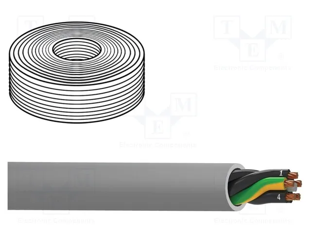 4GB-BC50 (Wire; MACHFLEX 350YY; 4G0,75mm2; unshielded; 300/500V; PVC; 50m; CuСрок поставки 2-3 недели)