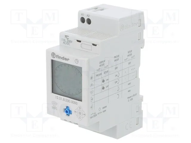 12.51.8.230.0000 (Programmable time switch; min.30min; SPDT; 250VAC/16A; 230VACСрок поставки 2-3 недели)
