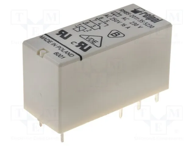 RM85-2011-35-5230 (Relay: electromagnetic; SPDT; Ucoil: 230VAC; 16A/250VAC; 16A/24VDCСрок поставки 2-3 недели)