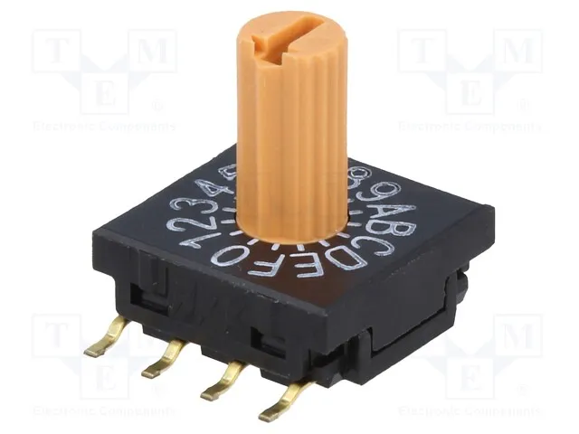 FR02KR16P-S (SWITCH ROTARY DIP HEX 100MA 5V)