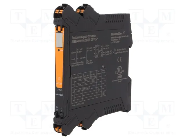 ACT20P-CI-VO-P (Converter: analog signals; DIN; 0?20mA,4?20mA; 20?30VDC; -20?60°CСрок поставки 2-3 недели)