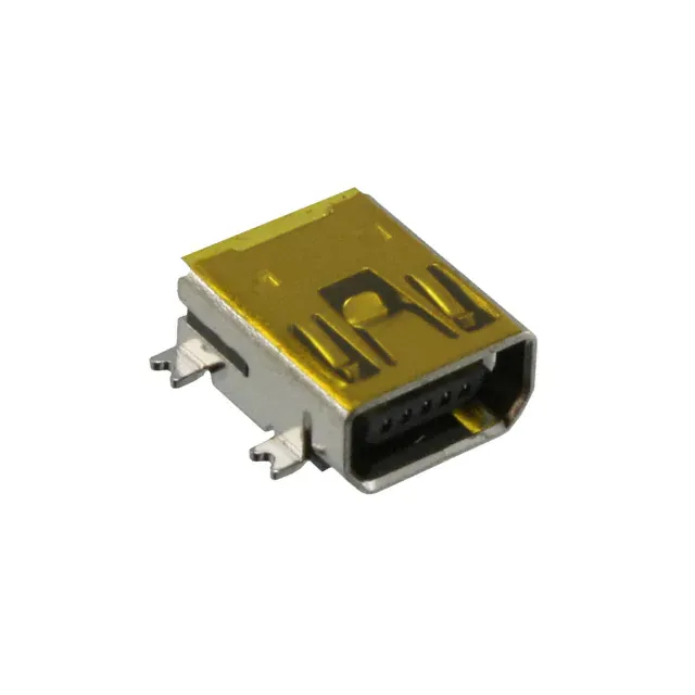 651305142821 (CONN RCPT USB MINI AB R/A SMT)
