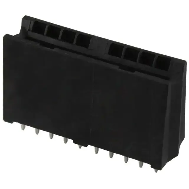 6643460-1 (CONN EDGE DUAL FMALE 10POS GOLD)
