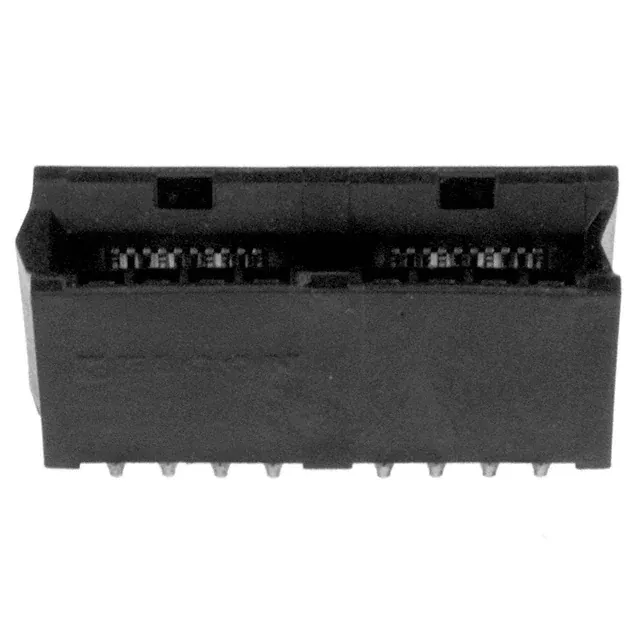 6643460-3 (CONN EDGE DUAL FMALE 10POS GOLD)