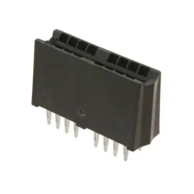 6650534-1 (CONN EDGE DUAL FEMALE 16POS GOLD)