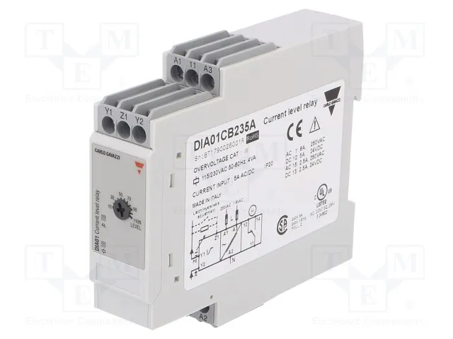 DIA01CB235A (115-230V CURR. RLY)