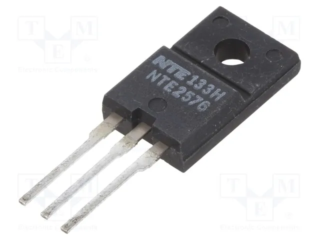 NTE2576 (Transistor: NPN; bipolar; 200V; 2A; 20W; TO220FPСрок поставки 2-3 недели)