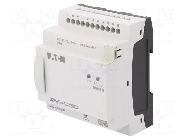 EASY-E4-AC-12RCX1 (Programmable relay; OUT1: 8A; IN: 8; Anal.in: 0; Analog.outputs: 0Срок поставки 2-3 недели)