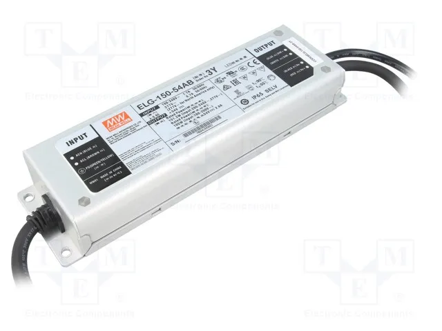 ELG-150-54AB-3Y (Power supply: switched-mode; LED; 105W; 54VDC; 49?58VDC; 1.4?2.8AСрок поставки 2-3 недели)