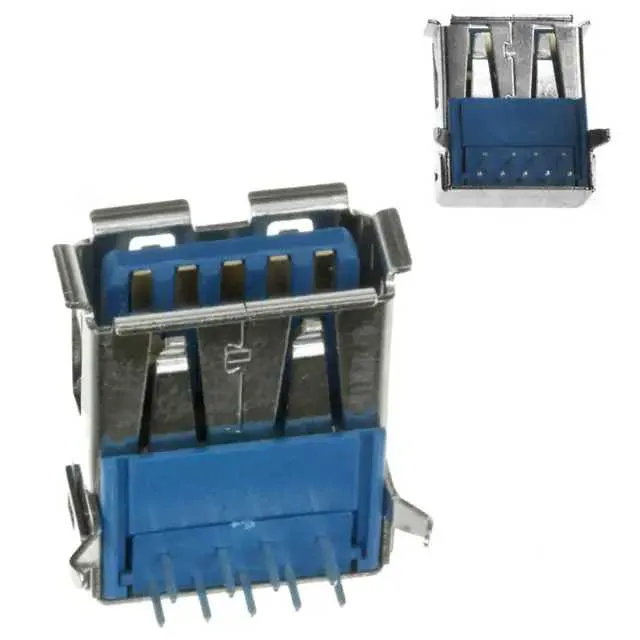 690-009-521-013 (CONN RCPT USB-A TYPE R/A GOLD)