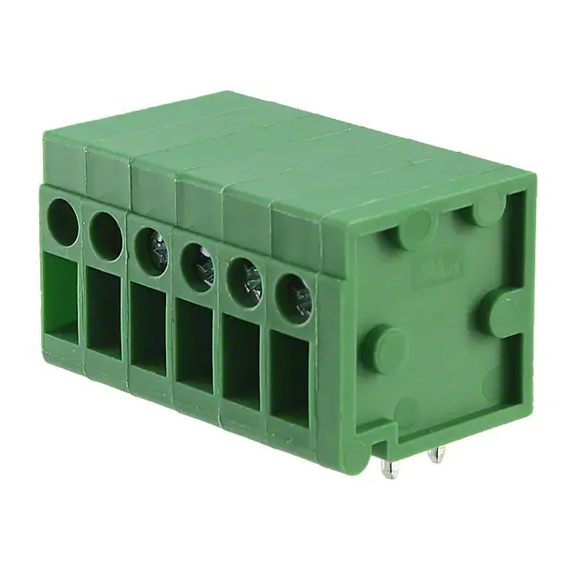 691126710006B (CONN TERM BLK 6POS 5MM GREEN)