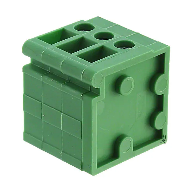 691127700003B (CONN TERM BLK 3POS 5MM GREEN)