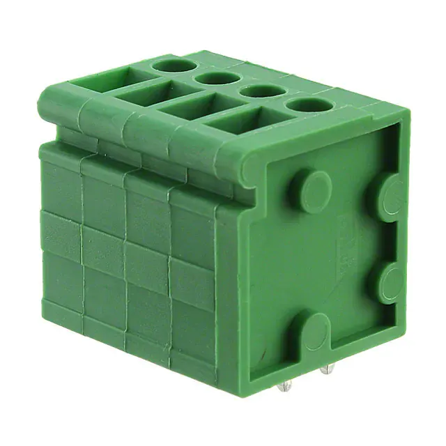 691127700004B (CONN TERM BLK 4POS 5MM GREEN)