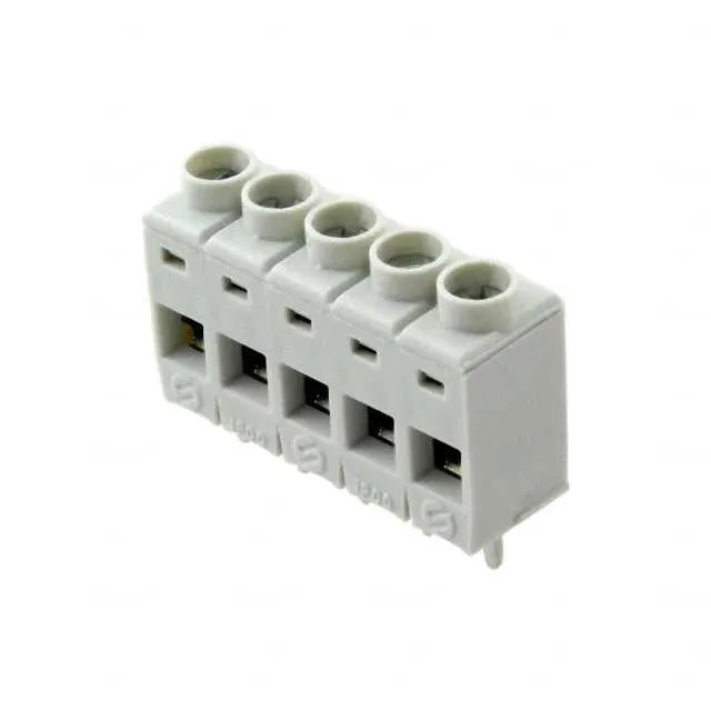 691131710005 (CONN TERM BLOCK 5POS 5MM GRAY)