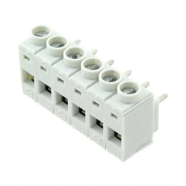 691132700006 (CONN TERM BLOCK 6POS 5MM GRAY)