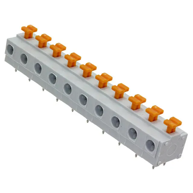 691411410010 (TERM BLOCK 10POS SIDE ENT 7.62MM)
