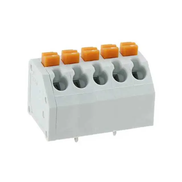 691412320005M (TERM BLOCK 5POS 45DEG 3.81MM)