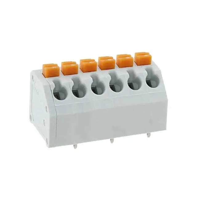 691412320006M (TERM BLOCK 6POS 45DEG 3.81MM)