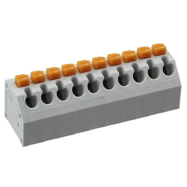 691412320010M (TERM BLOCK 10POS 45DEG 3.81MM)