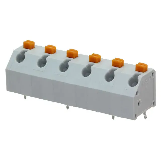 691412420006M (TERM BLOCK 6POS 45DEG 7.62MM)