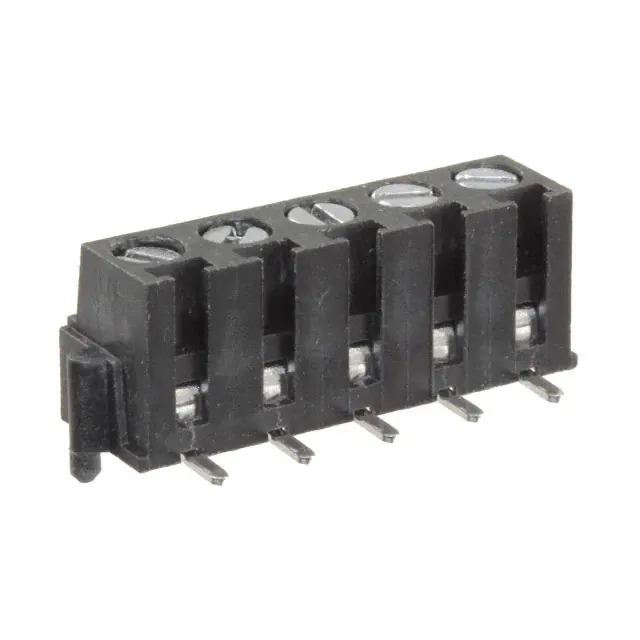 691709710305 (CONN TERM BLOCK 5POS 5MM BLACK)
