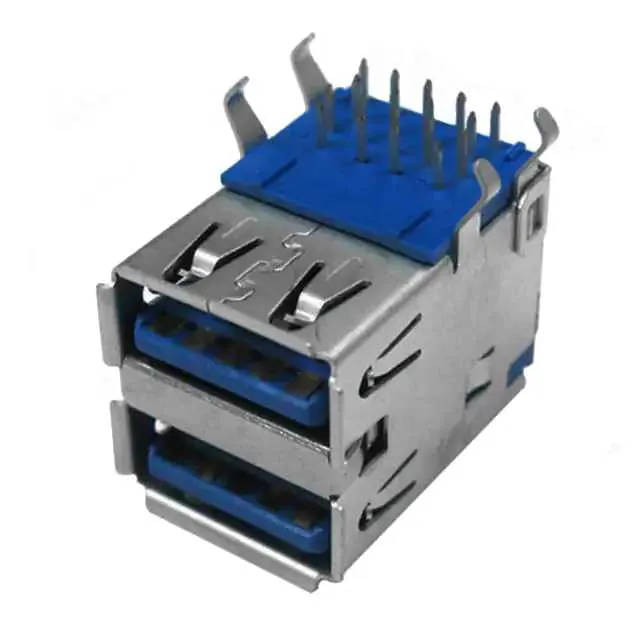 692141030100 (CONN RCPT USB DUAL TYP A 3.0 R/A)