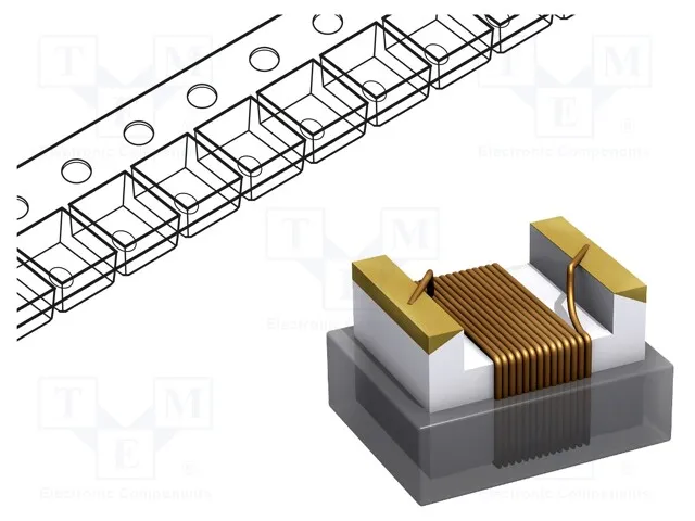1210AS-100K-01 (Inductor: wire; SMD; 1210; 10000nH; 160mA; 6; Q: 17; ftest: 7.9MHzСрок поставки 2-3 недели)