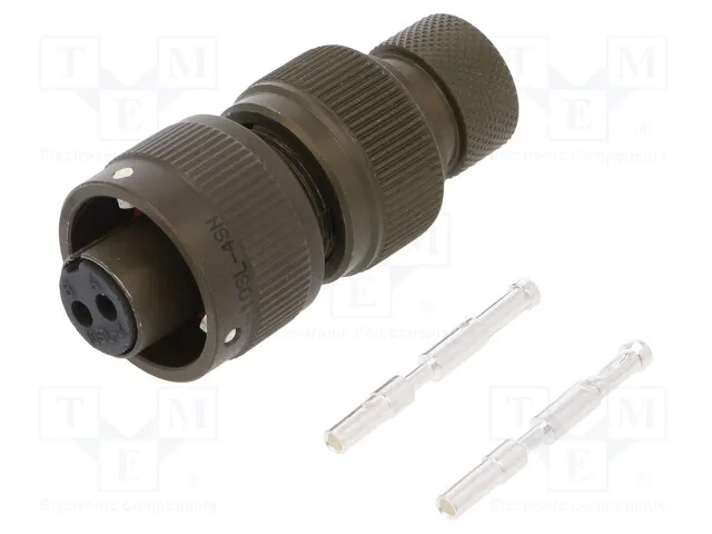 VG95234G-10SL-4SN (CONN PLUG FMALE 2POS SILVR CRIMP)