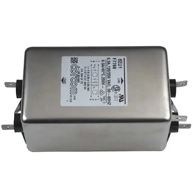 6609045-2 (LINE FILTER 250VAC 6A CHASS MNT)