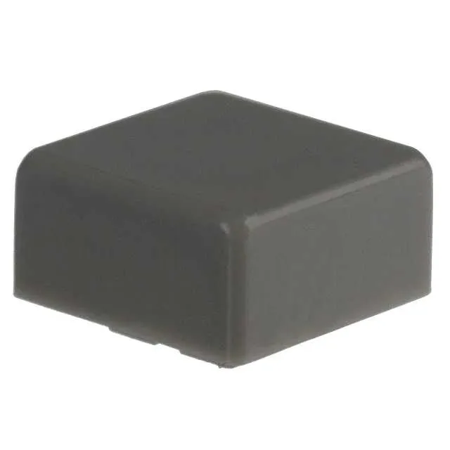 6JGRY (CAP PUSHBUTTON SQUARE GRAY)