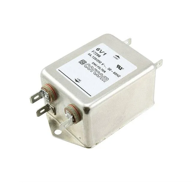 6609040-2 (LINE FILTER 250VAC 6A CHASS MNT)