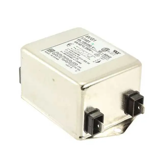 6VG1 (LINE FILTER 250VAC 6A CHASS MNT)