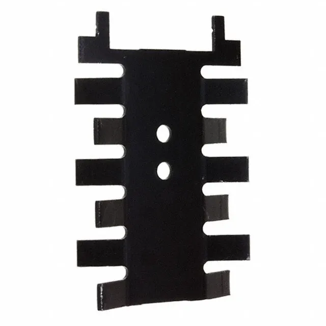 7-310-BA (HEATSINK VERT W/TABS BLK TO-220)