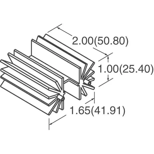 7-339-3PP-BA (HEATSINK PWR W/PINS BLACK TO-220)