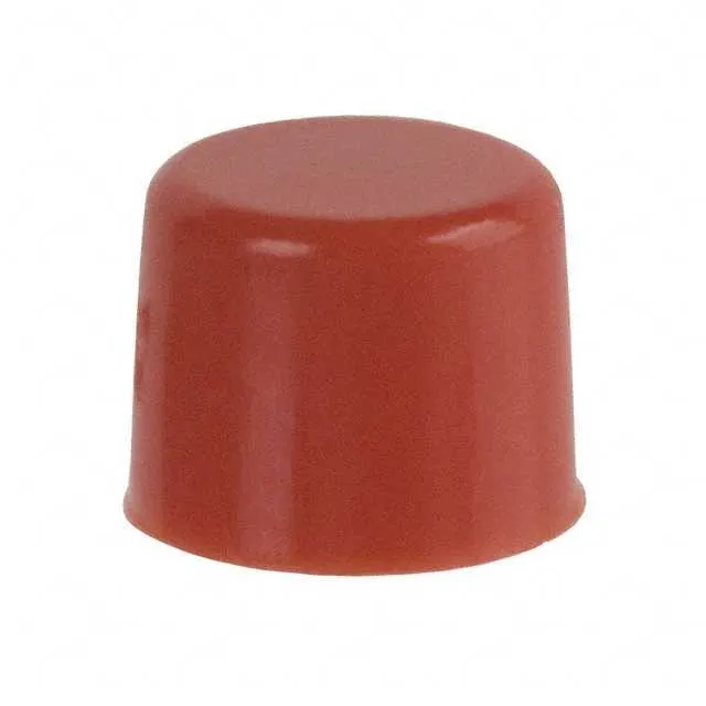 708903000 (CAP PUSHBUTTON ROUND RED)