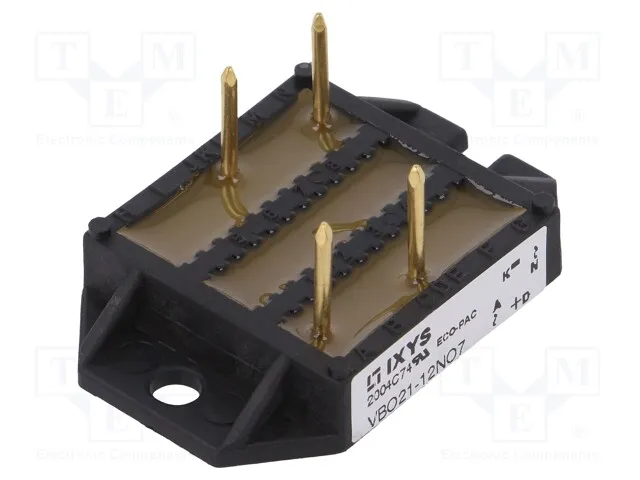 VBO21-12NO7 (DIODE BRIDGE 21A 1200V ECO-PAC1)