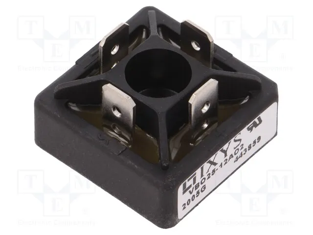 VBO25-12AO2 (DIODE BRIDGE 31A 1200V AVAL FO-A)
