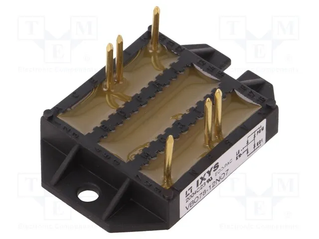 VBO78-12NO7 (DIODE BRIDGE 1200V 76A ECO-PAC2)