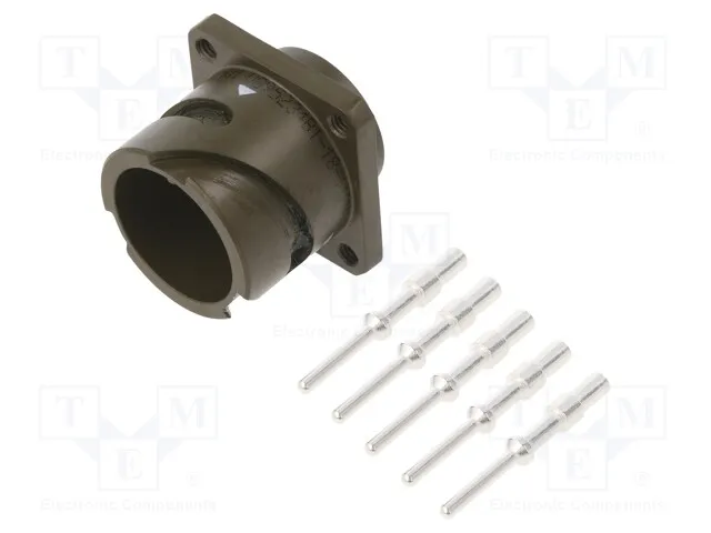 VG95234B1-18-11PN (CONN RCPT MALE 5POS SILVER CRIMP)