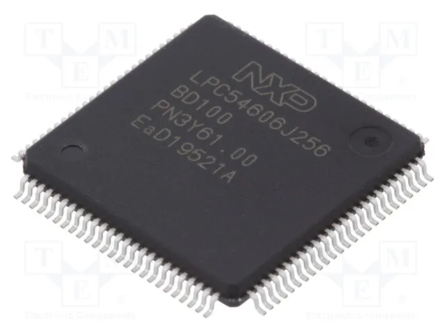 LPC54606J256BD100E (32-BIT ARM CORTEX-M4)