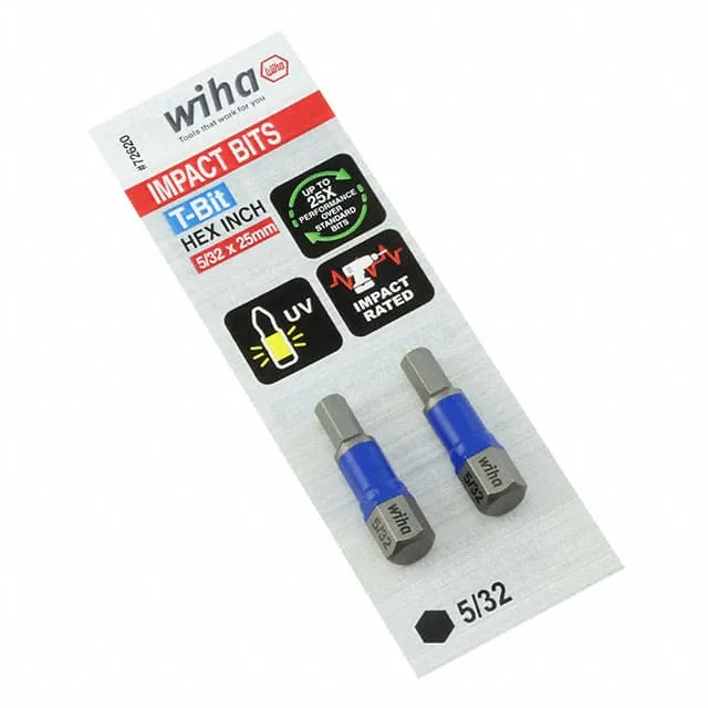 72620 (726 T-BIT HEX 5/32X25MM 2 PACK")