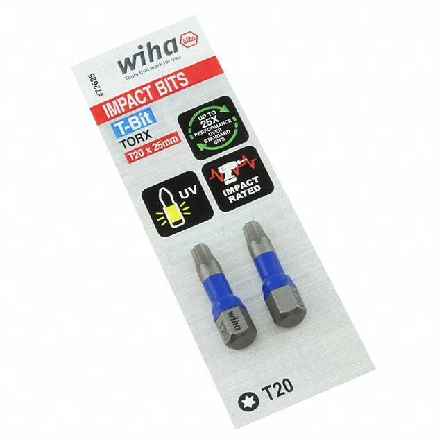 72625 (726 T-BIT TORX T20X25MM 2 PACK)