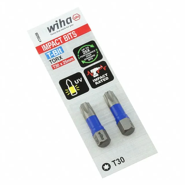 72628 (726 T-BIT TORX T30X25MM - 2 PACK)