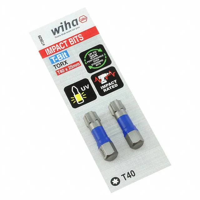 72629 (726 T-BIT TORX T40X25MM - 2 PACK)
