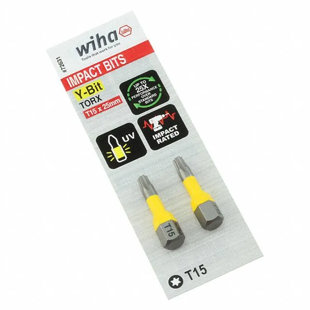 72631 (726 Y-BIT TORX T15X25MM - 2 PACK)