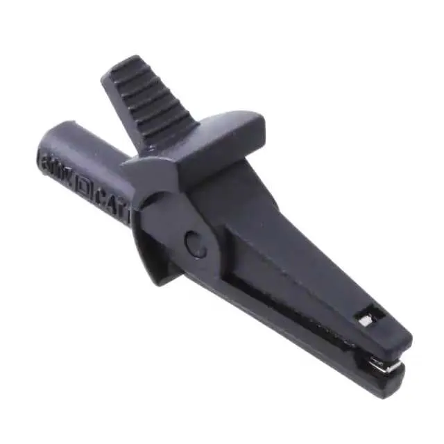72924-0 (ALLIGATOR CLIP MINI 2MM JACK BLK)