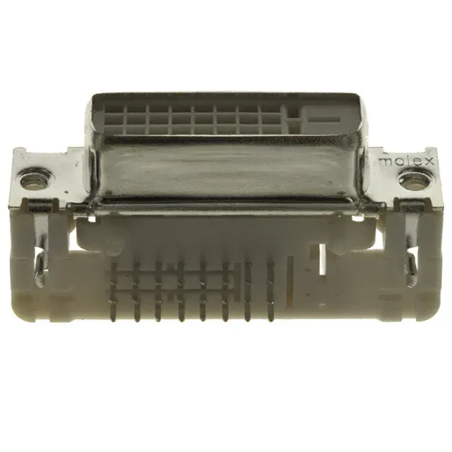 0743204000 (CONN RCPT RT/ANG ANALOG DGTL DVI)